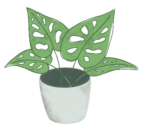 Illustration Plants Sticker