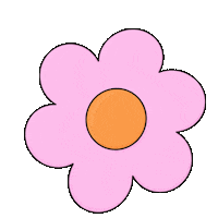 Summer Flower Sticker by Nora Fikse