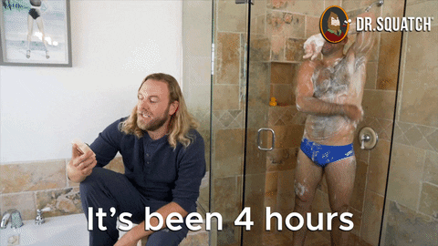 Get Out Shower GIF by DrSquatchSoapCo