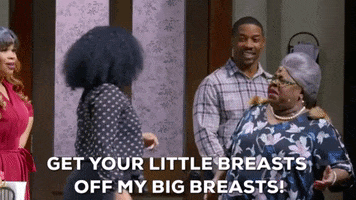 Insult Threat GIF by BET Plus