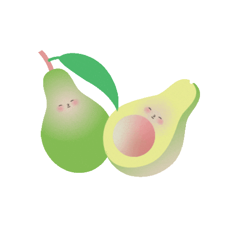 Avocado Toast Love Sticker by Paradyes