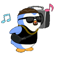 Clubbing Final Boss Sticker by Pudgy Penguins