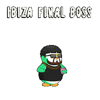 Clubbing Final Boss Sticker by Abster