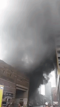 People Run From Fiery Explosion Near London Railway Station