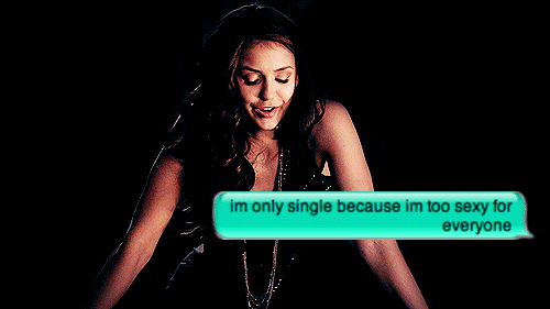 nina dobrev text GIF