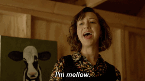 i'm mellow kristen schaal GIF by The Last Man On Earth