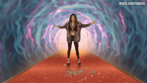 magic bianca GIF by Isola dei Famosi