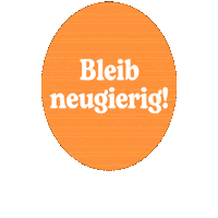 Orange Sticker by öbv
