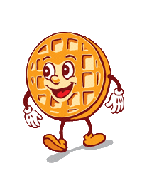 Waffle Stl Sticker by Garcia Properties