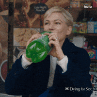 Michelle Williams Drinking GIF by FX Networks