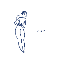 Woman Magic Sticker