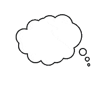 thinking think Sticker by Examenbundel
