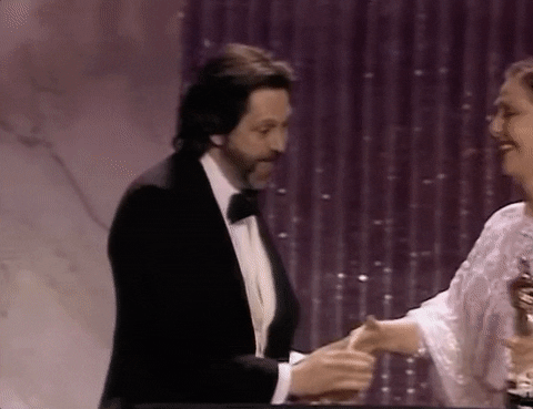 accepting david puttnam GIF by The Academy Awards
