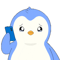 Sad Oh No Sticker by Pudgy Penguins