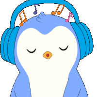Relaxed Penguin Sticker by Pudgy Penguins