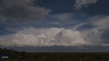 Magnificent Storm Clouds Develop Across Kimberley Skies