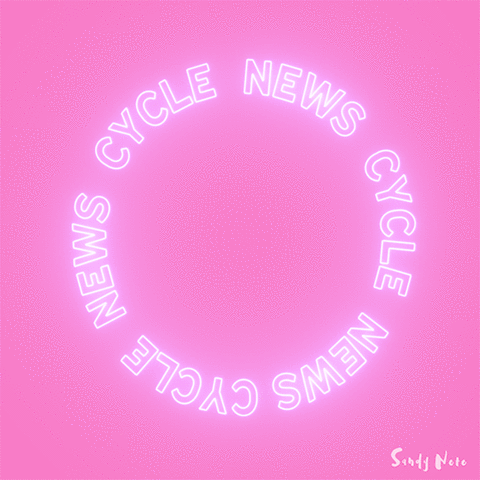 news typography GIF by Adventures Once Had