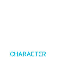 Character Vales Sticker by DCS Group