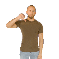 Thumbs Down Sticker by AVROTROS