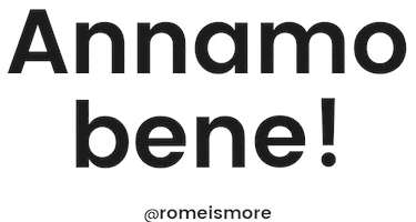 Italian Roma Sticker by Rome is More