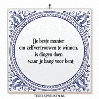 Wijsheid Spreuk GIF by Tegelspreuken.nl