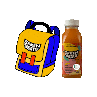 Back To School Juice Sticker by Green Beats