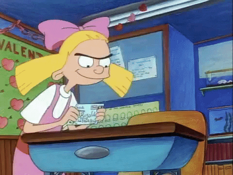 hey arnold nick splat GIF