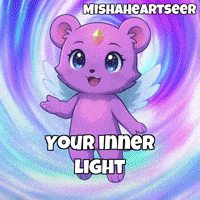 Glow Inner Light GIF by MishaHeartseer