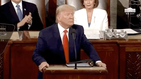 State Of The Union 2020 GIF by GIPHY News