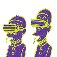 Almost-Sick psychedelic crazy weird mad Sticker