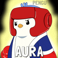 Party Glow GIF by Pudgy Penguins