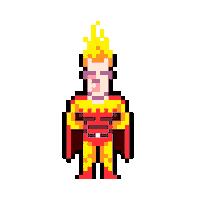 Fire Comics Sticker