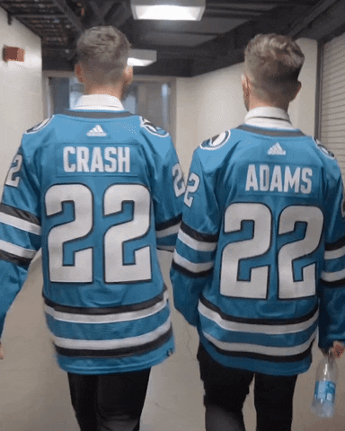 San Jose Sharks Hockey GIF by Crash Adams