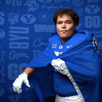 College Football Go Cougs GIF by BYU Cougars
