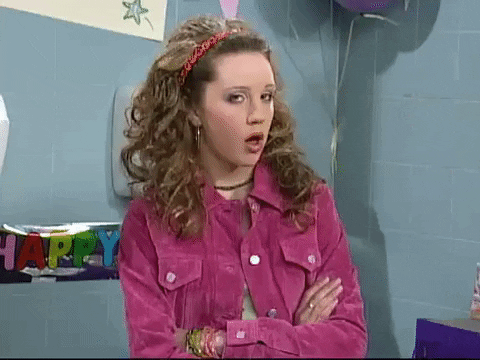 the amanda show flirt GIF