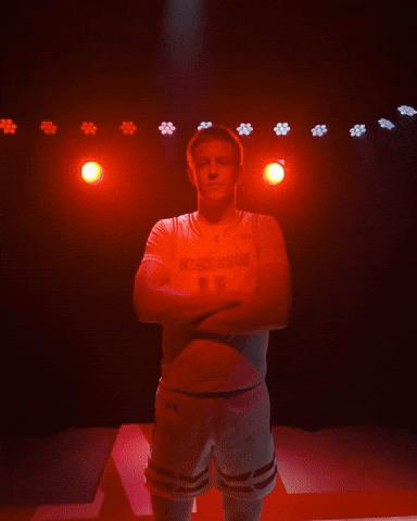 Badgers Basketball GIF by Wisconsin Badgers