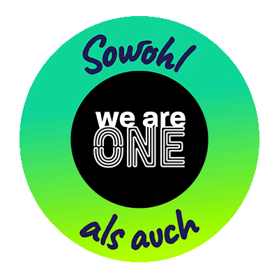 We Are One Sticker by Stockanotti