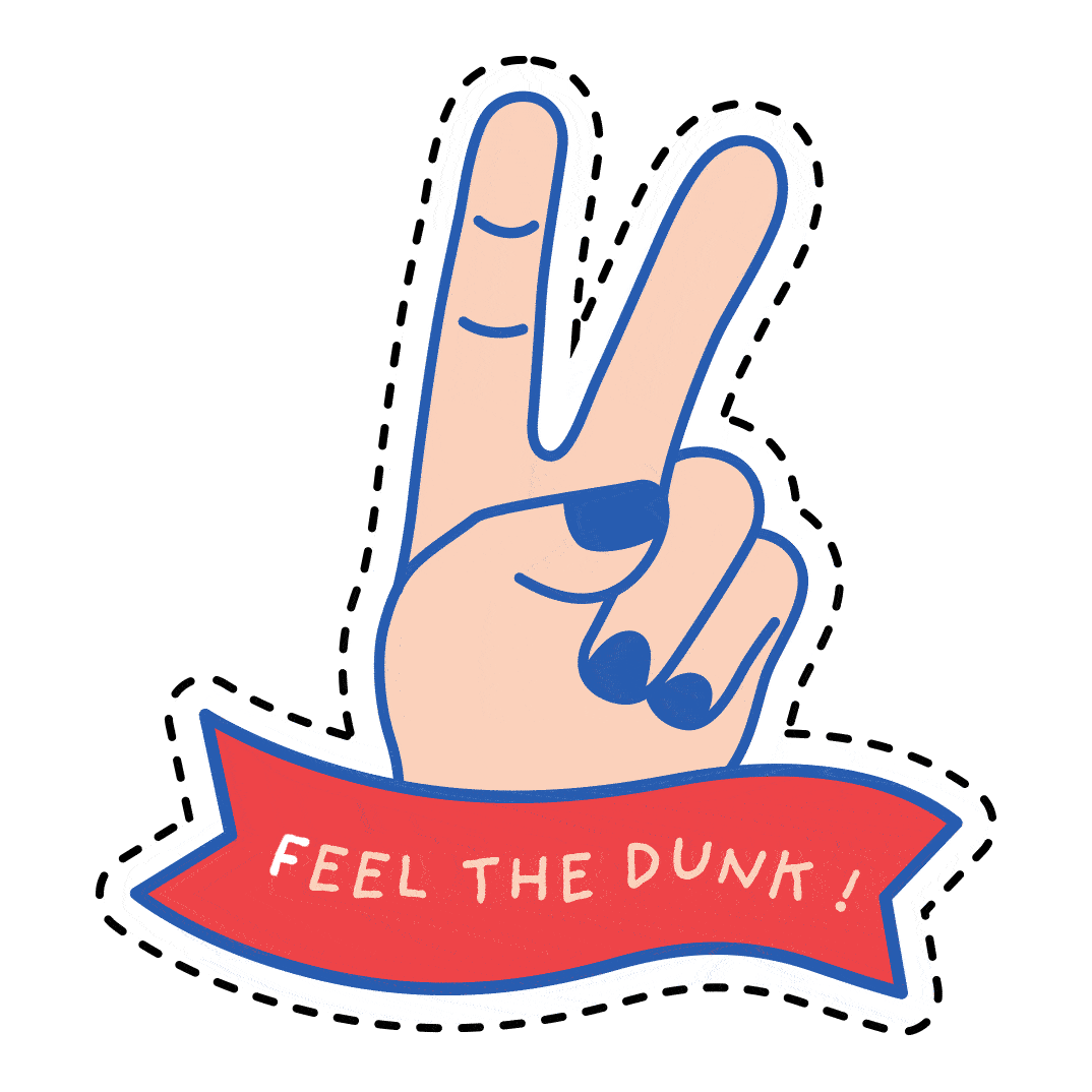 agenceDUNK giphyupload dunk feel agencedunk Sticker