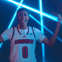 Womens Basketball Go Cards GIF by Louisville Cardinals