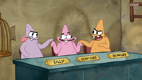 Confused Patrick Star GIF by SpongeBob SquarePants