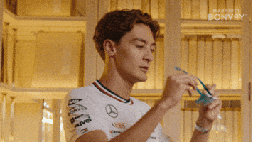 Dress Up Formula 1 GIF by Marriott Bonvoy