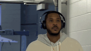 carmelo anthony thunder GIF by NBA