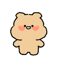 jjiinging 커플 뽀송 뽀송커플 뽀토 Sticker
