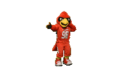 Big Red Mascot Sticker by Lamar University