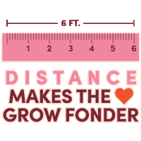 Valentine 6 Feet Sticker by Trillion Creative