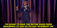 will ferrell singing GIF by Team Coco