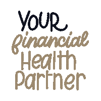 Your Financial Health Partner Sticker by drfin