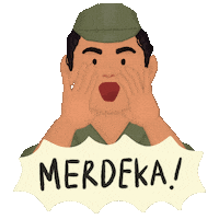 17 Agustus Indonesia Sticker