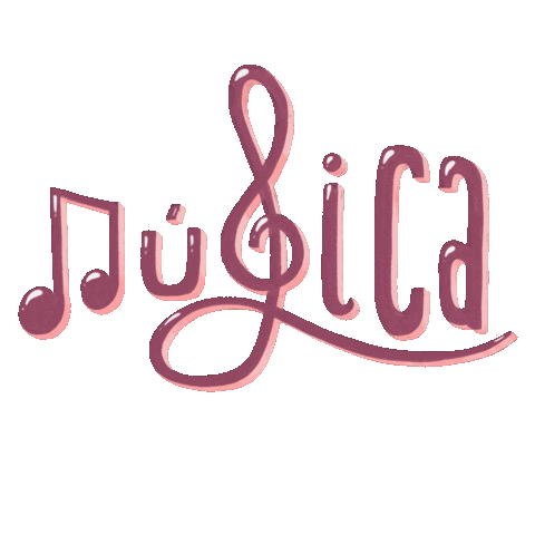 notasdepapel giphyupload music musica lettering Sticker