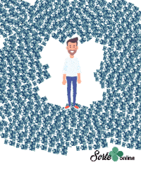 Rico Premio Sticker by Sorte Online